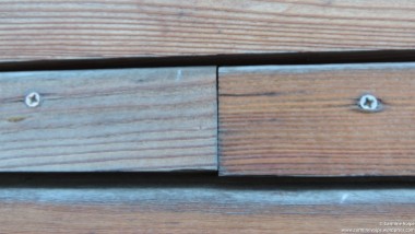 Dettaglio rivestimento in legno